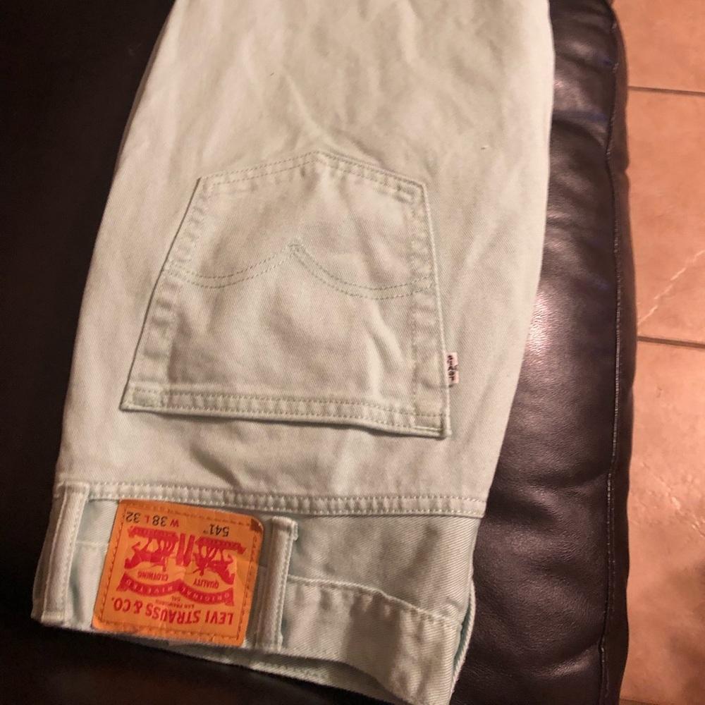 Mint Green Jeans